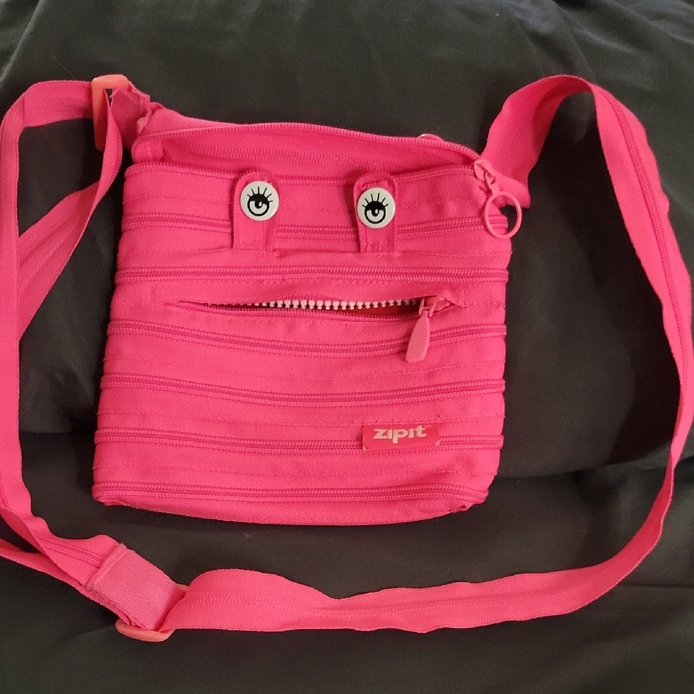 Pink Crossbody Bag by Zipit. New without tags